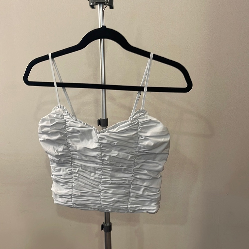 Abercrombie puffer shirt